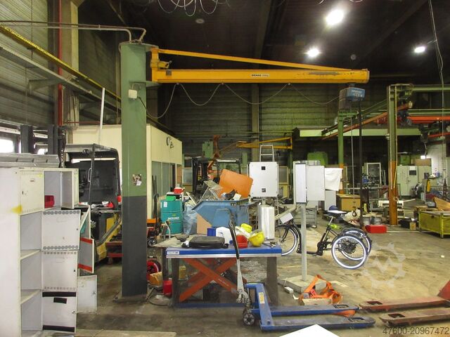  Demag KBK Kran Drehkran Hallenkran L 3m Demag KBK2 500Kg + DC Kettenzug H3,5m