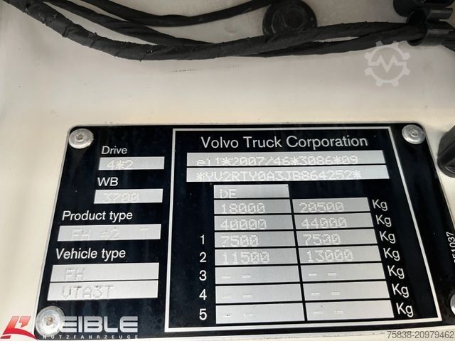 Camión de materiales peligrosos VOLVO FH 460*ADR:AT/FL*I-Park Cool*Alcoa*ACC*