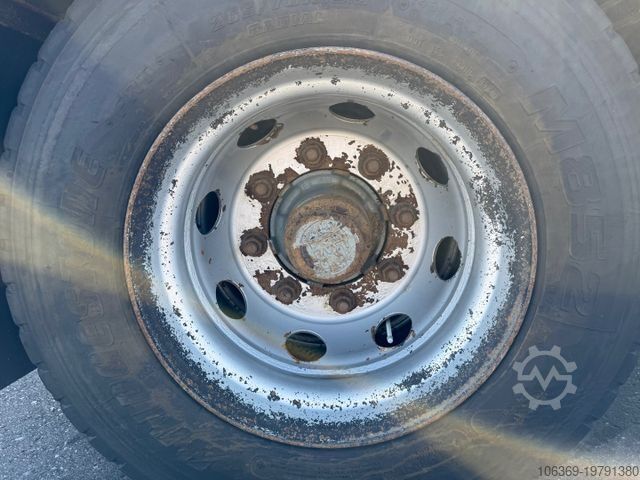 Log trailer HFR 30 t. 4 axles Timber / Wood / Holz transport