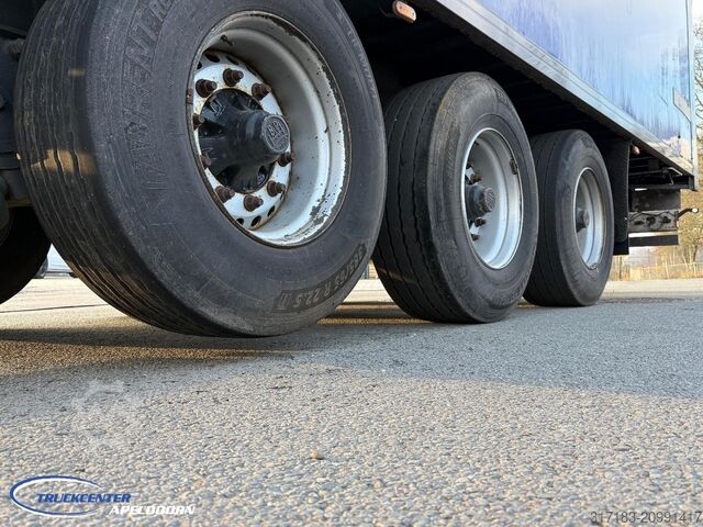 Box body Groenewegen DRO-14-27 BPW Assen, As1 lifting, Trommelremmen