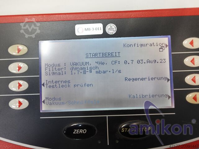 Vacuum SmartTest wraz z pompą wstępną Pfeiffer HLT 560 Helium-Lecksucher