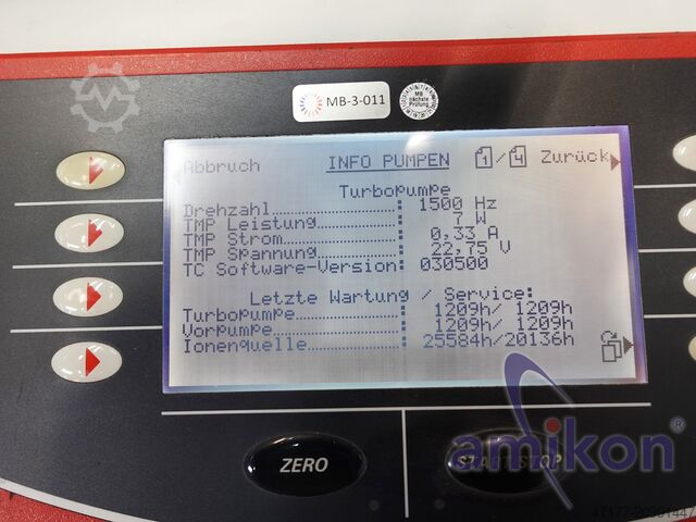 Vacuum SmartTest wraz z pompą wstępną Pfeiffer HLT 560 Helium-Lecksucher