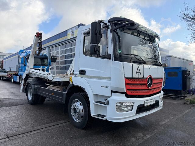 Přeprava kontejnerů Mercedes-Benz Atego 1530 K AK 9T Absetzkipper Meier-Ratio 10 T