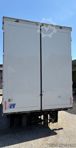 Izmjenjivo sandučno vozilo sa ravnom platformom i ceradom Wecon Jumbo XXL Innen 3090 mm Hubdach Verzinkt