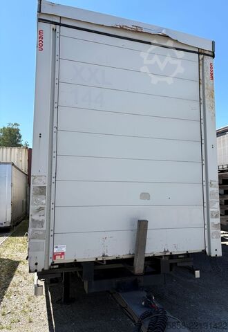 Izmjenjivo sandučno vozilo sa ravnom platformom i ceradom Wecon Jumbo XXL Innen 3090 mm Hubdach Verzinkt