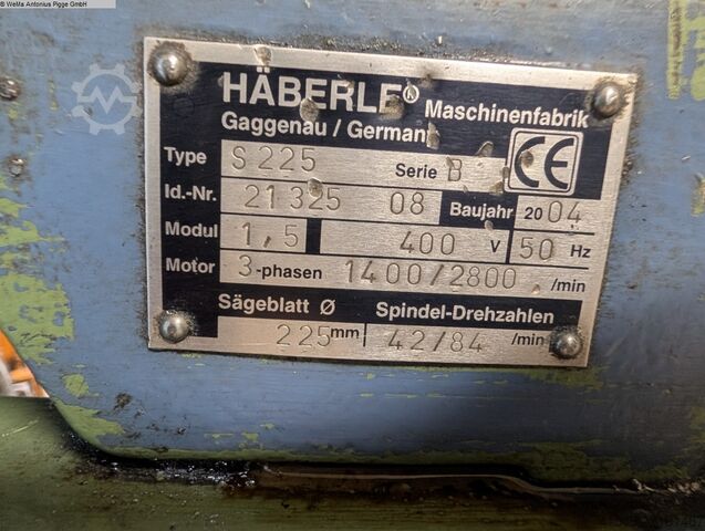 Studená pila HÄBERLE S225 B