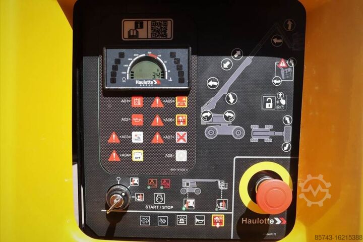 Telescopic boom lift Haulotte HT23RTJ O Valid Inspection, *Guarantee! Diesel, 4x