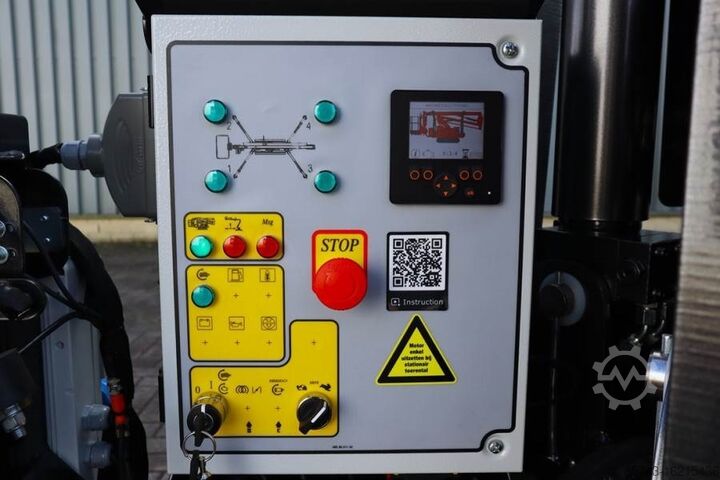 Scharnierende telescopische hoogwerker PLATFORM BAS Spider 18.90 PRO CE Declaration, Vali