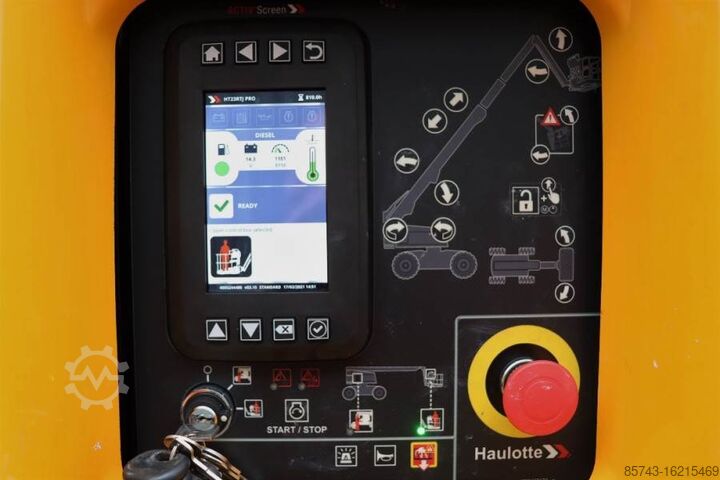 Teleskopbühne Haulotte HT23RTJ Pro Valid inspection, *Guarantee! 22.5 m W