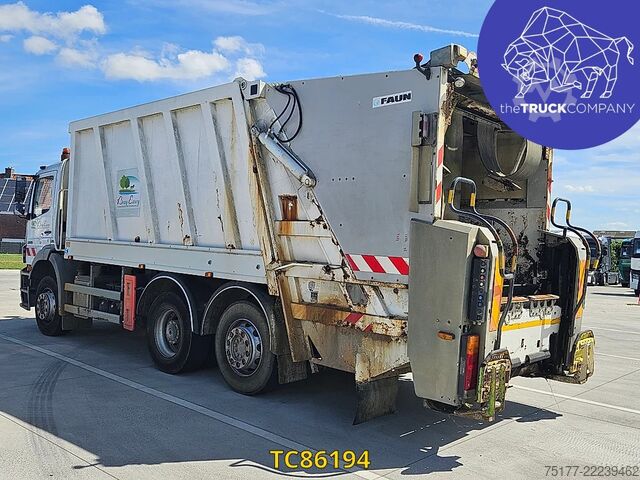 Vehículo de recogida de basuras Mercedes-Benz Axor 2529
