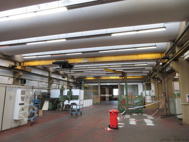 Kraanbaldakijn Bovenloopkraan 13900mm Demag - Portalkran Brückenkran Kran 5to P412 M11 ELK 5000Kg 5t - Spur 13900mm