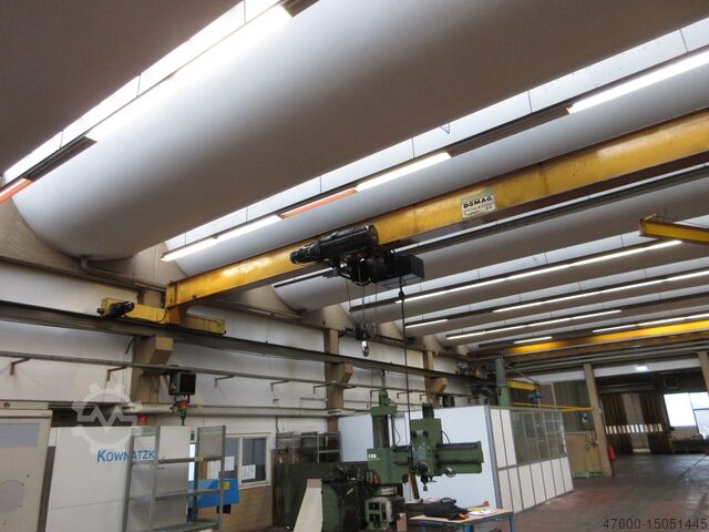 Kraanbaldakijn Bovenloopkraan 13900mm Demag - Portalkran Brückenkran Kran 5to P412 M11 ELK 5000Kg 5t - Spur 13900mm