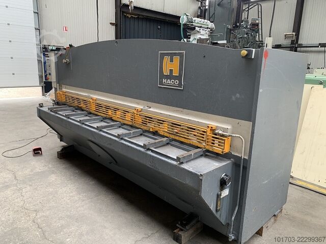 Hydraulické gilotinové nůžky HACO TS 3006 - 3000 x 6,5 mm