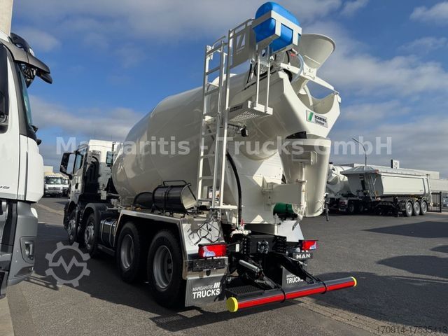 Betonmixer vrachtwagen MAN TGS 32.4408x4 Euro 6 GSR Stetter 9m3 UltraEco