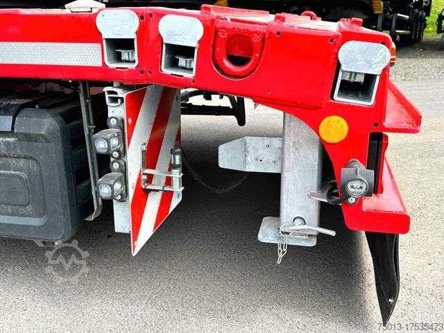 Naczepa niskopodwoziowa Hangler Tele 7,5 M., Lenkachse