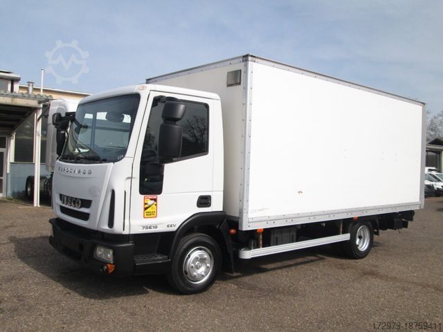 Furgon skrzyniowy IVECO Eurocargo 75e18*Koffer 5.05m*Euro5*LBW*Klima*