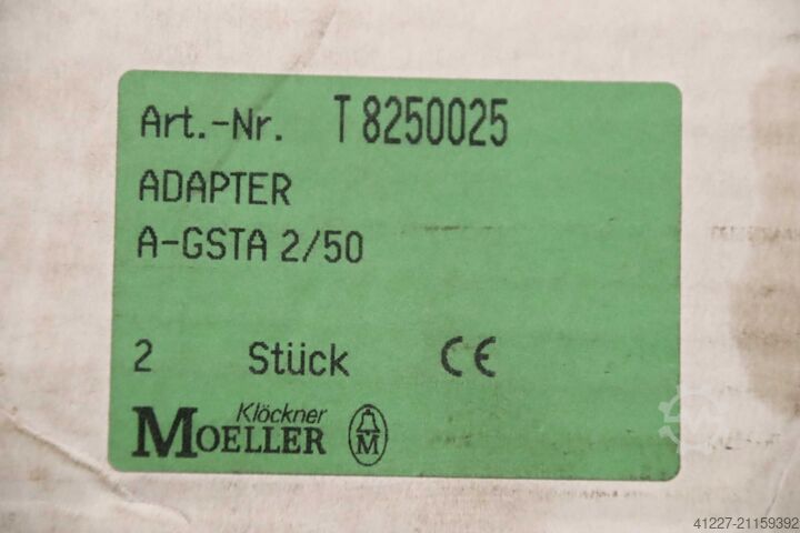 Adapterplatta, 2 stycken Klöckner Moeller A-GSTA2/50  400A