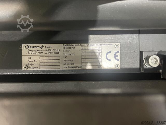 Fork positioners Durwen ZVP 30-S | Zinkenverstellgerät ZVG