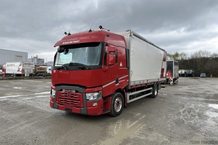 Plattewagen met zeil Renault T460 4x2 Pritsche-Plane/ Swiss-Vehicle