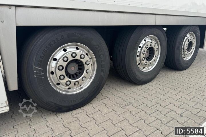 Trasporto refrigerato/congelato Chereau CSD3 / No engine! / Alu wheels / Palletbox
