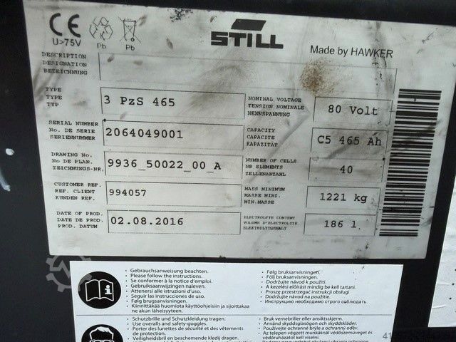 Elektrische vorkheftruck met 4 wielen Still RX60-20