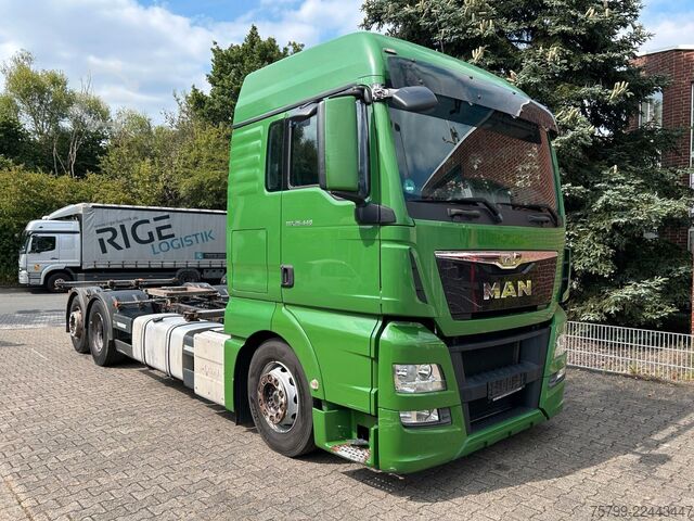 Camión con caja móvil MAN 26.440 TGX BDF mit Lift+Lenkachse 6x2