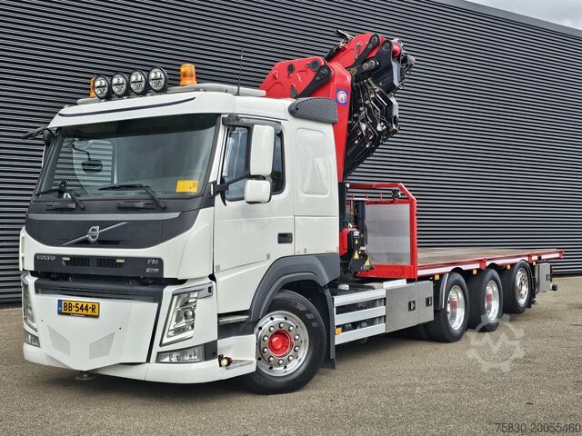 Vrachtwagen met kraan Volvo FM 500 8x4*4 / HMF 5020 K6 + JIB K4 / CRANE - KRAN