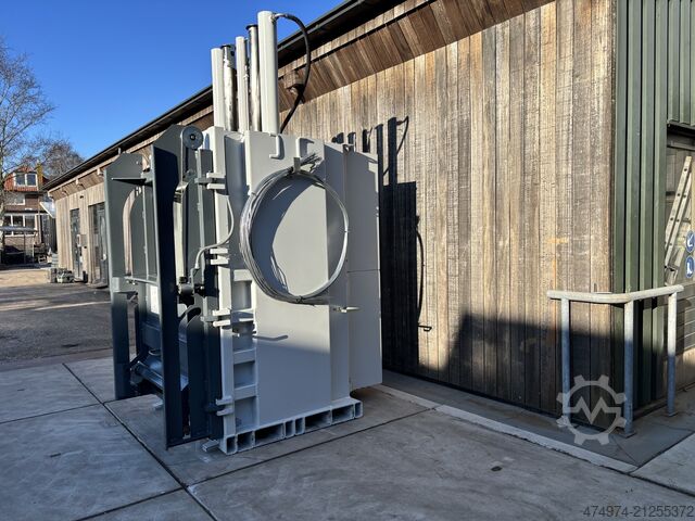 Bale press, clothing press, textile press, press HSM V-Press 1160 Plus 2015