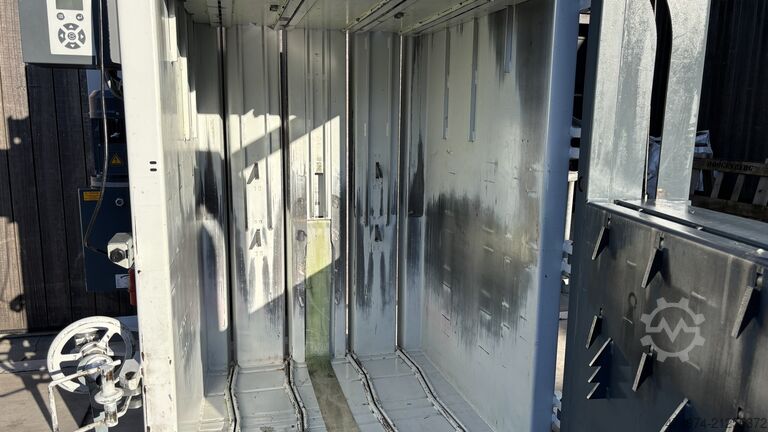 Bale press, clothing press, textile press, press HSM V-Press 1160 Plus 2015