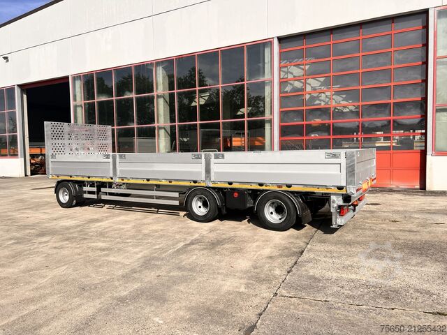 Open trailer Möslein T 3 Plato 9 m  3 Achs Jumbo- Plato- Anhänger 9 m, Mega