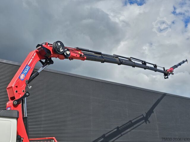 Laadplatform Volvo FM 500 8x4*4 / HMF 5020 K6 + JIB K4 / CRANE - KRAN