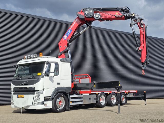 Laadplatform Volvo FM 500 8x4*4 / HMF 5020 K6 + JIB K4 / CRANE - KRAN