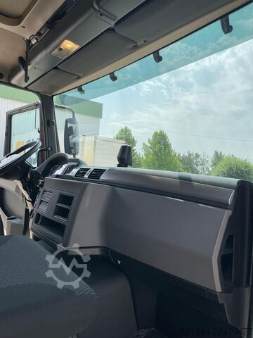 Plattewagen met zeil MAN MAN TGM 15.290 Stapleraufnahme Edscha