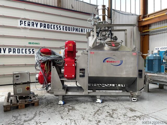 190 liter Winkworth Type ZX190-9 roestvrijstalen mixer/extruder WINKWORTH ZX190-9