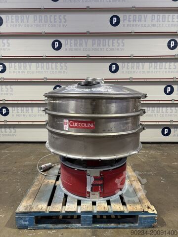 900mm 3-deks zeef, Cuccolini model VPM900 2/X, bouwjaar 2002. CUCCOLINI VPM900 2/X