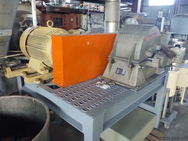 75 kW Pallmann Type PHM 600-350 roestvrijstalen hamermolen PALLMANN PHM 600-350