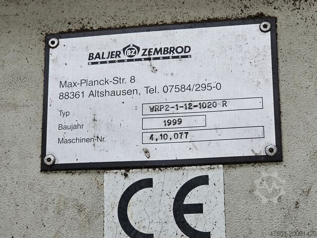 Wortelreducteur WRP-A Baljer & Zembrod Wurzelreduzierer WRP-A