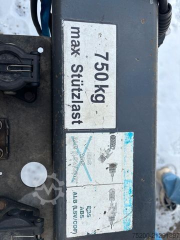 Skåpsläp SPIER ZGL 255 TANDEMANHÄNGER