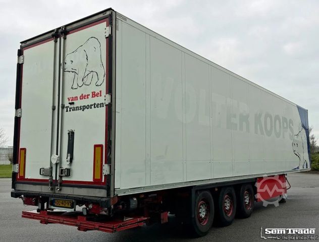 Kylsläpvagn SCHMITZ CARGOBULL SCB*S3B THERMO KING SLXe 400 LIFT AXLE FLOWERWID