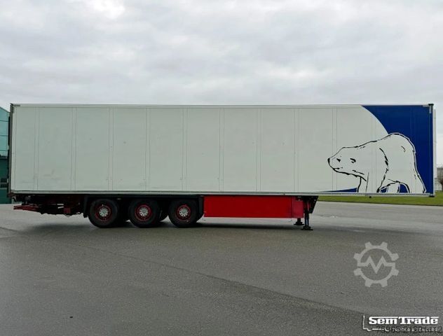 Kylsläpvagn SCHMITZ CARGOBULL SCB*S3B THERMO KING SLXe 400 LIFT AXLE FLOWERWID