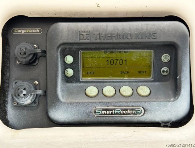 Kylsläpvagn SCHMITZ CARGOBULL SCB*S3B THERMO KING SLXe 400 LIFT AXLE FLOWERWID