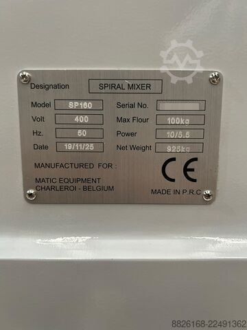 Spiraalmenger MATIC SP160
