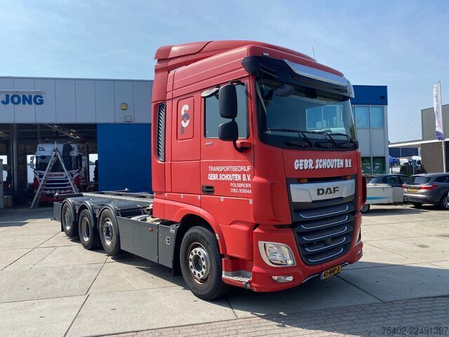 Standardni SZM DAF XF 480 H4KN3 / SC / 8x2 / 20FT Container chassi...