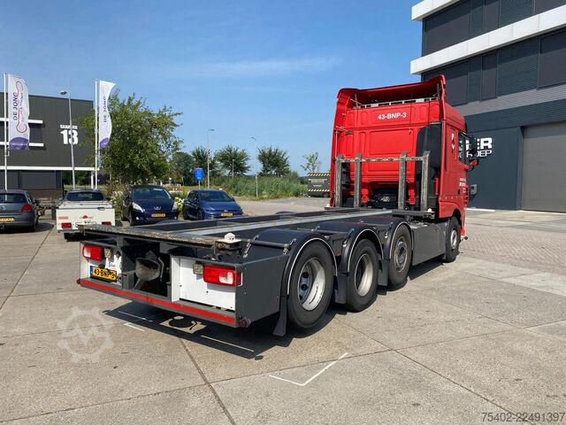 Standardni SZM DAF XF 480 H4KN3 / SC / 8x2 / 20FT Container chassi...