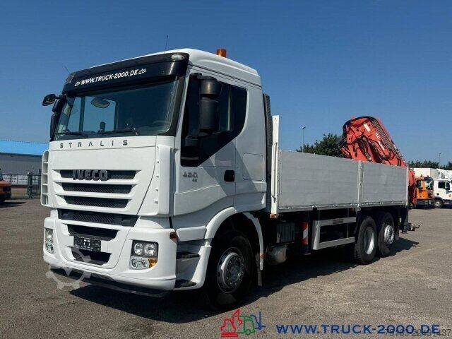 Camion cu platformă Iveco Stralis AS260 Atlas Terex TLC290.2E 10.25m=2.4 t