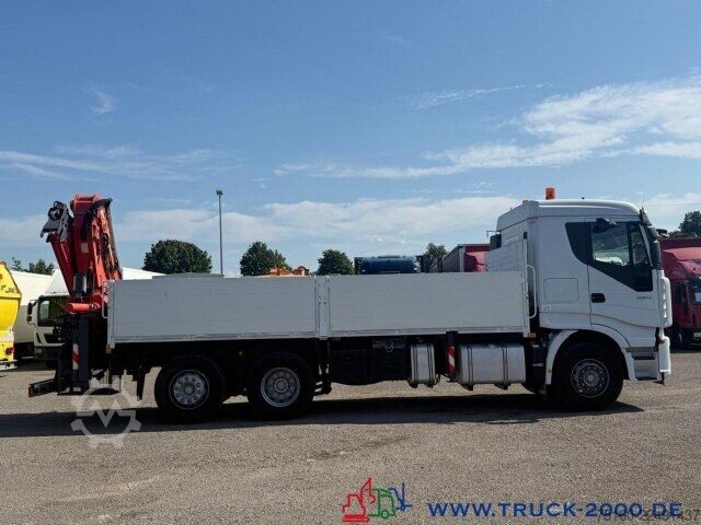 Camion cu platformă Iveco Stralis AS260 Atlas Terex TLC290.2E 10.25m=2.4 t