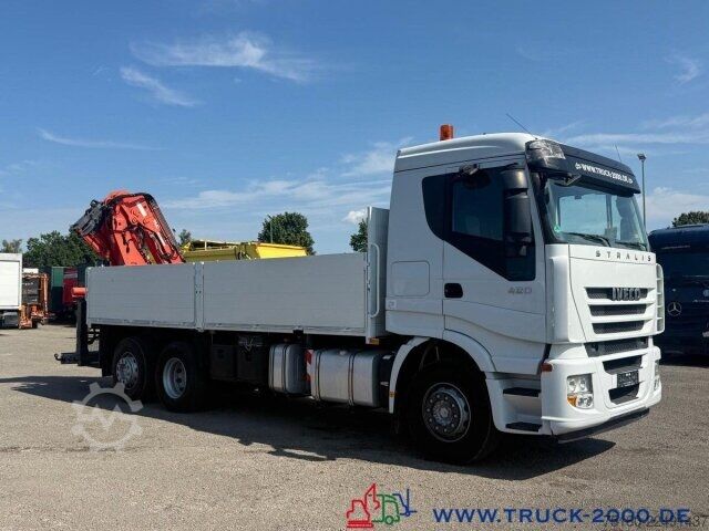 Camion cu platformă Iveco Stralis AS260 Atlas Terex TLC290.2E 10.25m=2.4 t