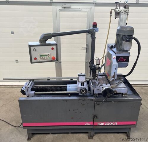 Fierăstrău circular automat pentru tăiere la unghi (cu disc, la rece) MEP Tiger 350 CNC FE