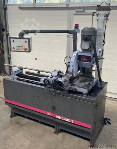 Fierăstrău circular automat pentru tăiere la unghi (cu disc, la rece) MEP Tiger 350 CNC FE