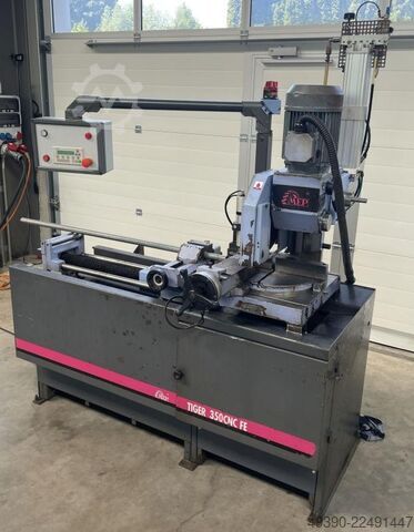 Fierăstrău circular automat pentru tăiere la unghi (cu disc, la rece) MEP Tiger 350 CNC FE
